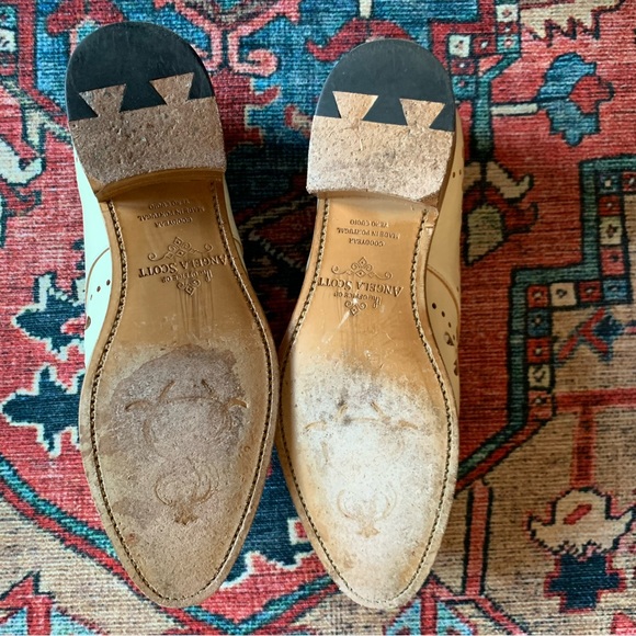 The Office Of Angela Scott white Oxfords sz 37 - Picture 8 of 10